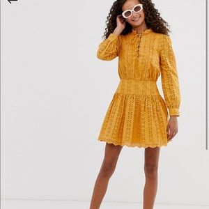 ASOS broderie dress